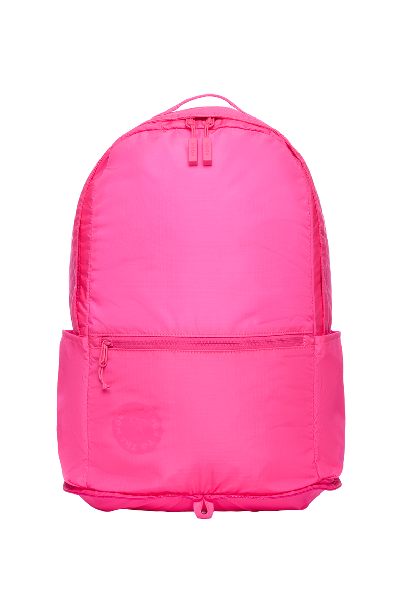 Baboon to the Moon Packable Backpack, Alternate, color, Hyper Pink