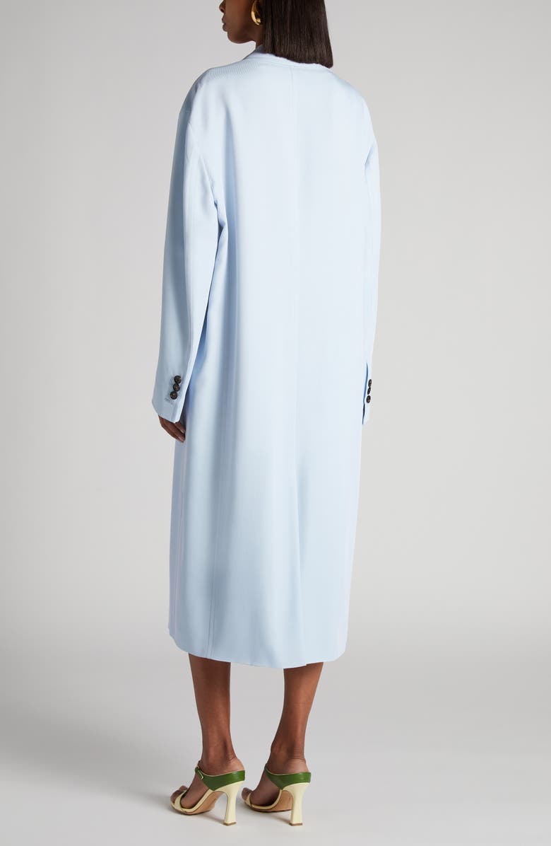 Bottega Veneta Twill Coat, Alternate, color, 4350 Sky Blue