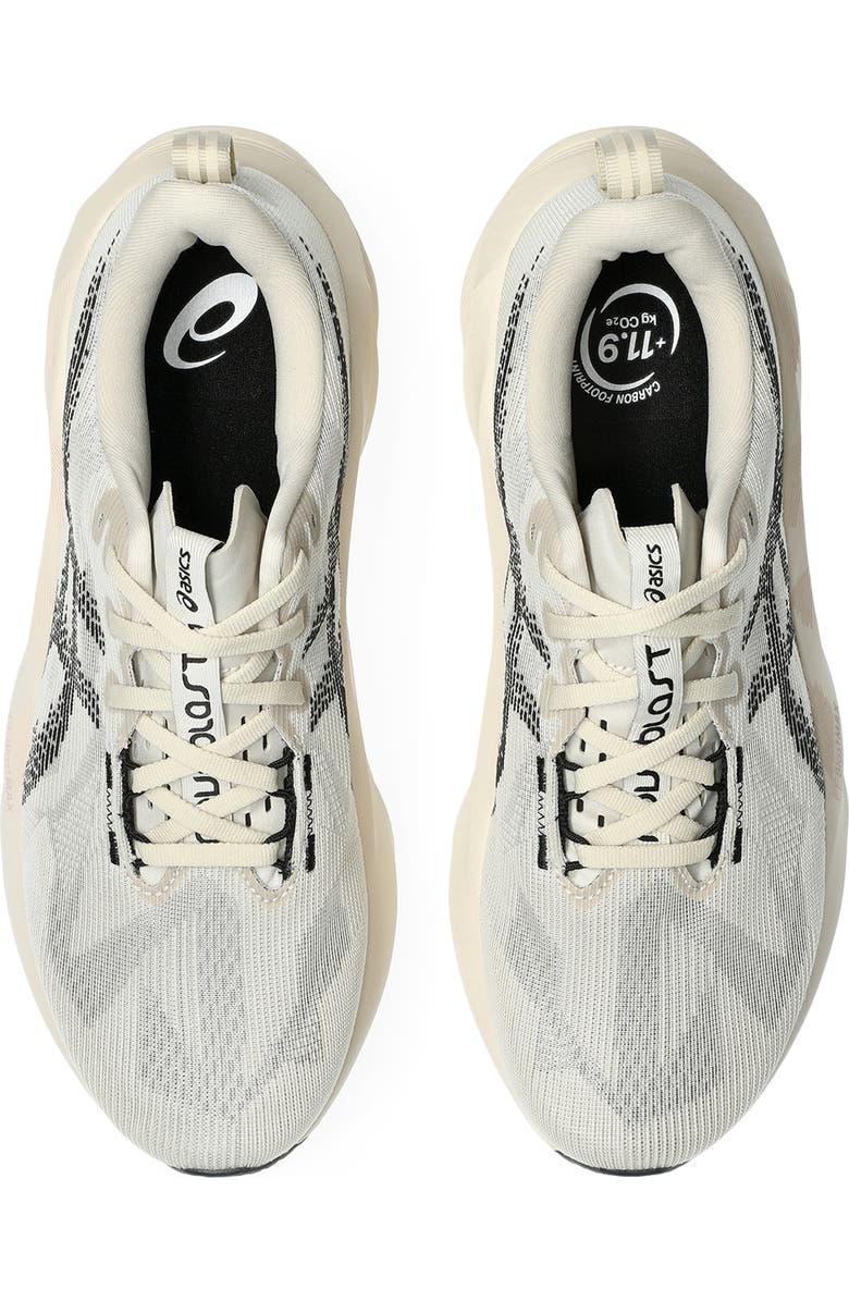 ASICS<sup>®</sup> NOVABLAST<sup>®</sup> 5 Running Shoe, Alternate, color, Oatmeal/Black