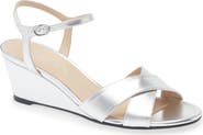 Stuart Weitzman Dayna Ankle Strap Wedge Sandal