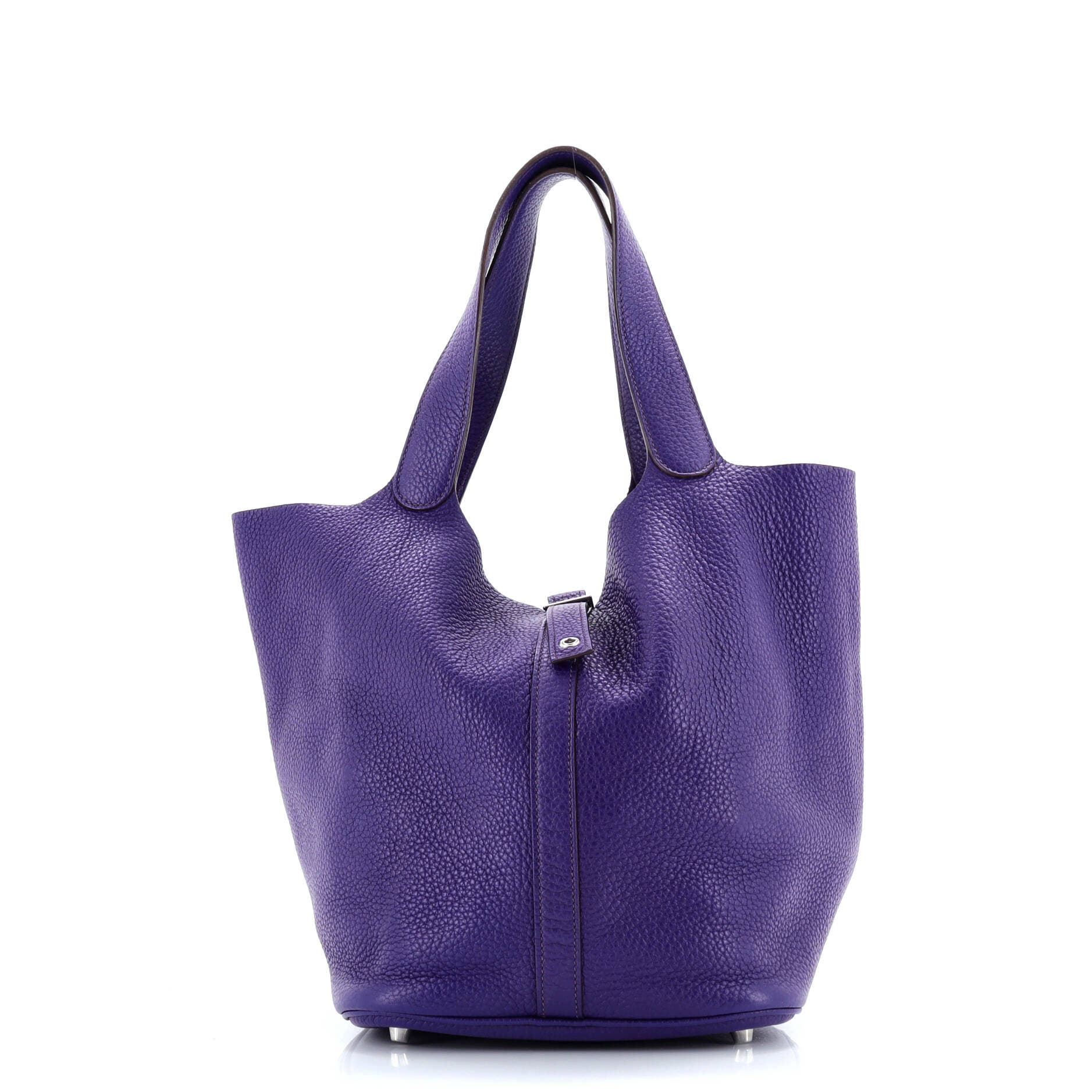 Pre-Owned Hermes Picotin Lock Bag Clemence GM, Main, color, Iris