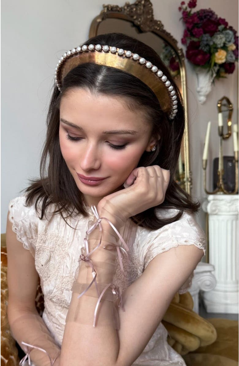 Epona Valley Oxidized Pearl Danbury Crown, Alternate, color, Oxidized Metal