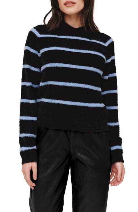 Striped Collared Sweater