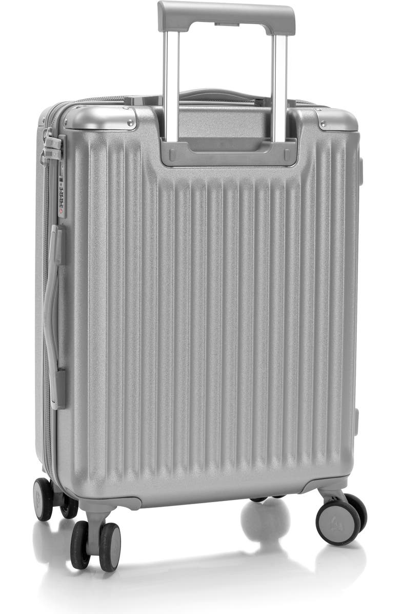 Heys Luxe 21 Inch Carry-on Luggage, Alternate, color, Silver