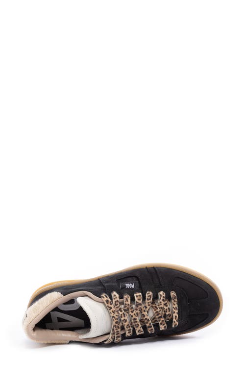 P448 Monza Sneaker In Black/horsy
