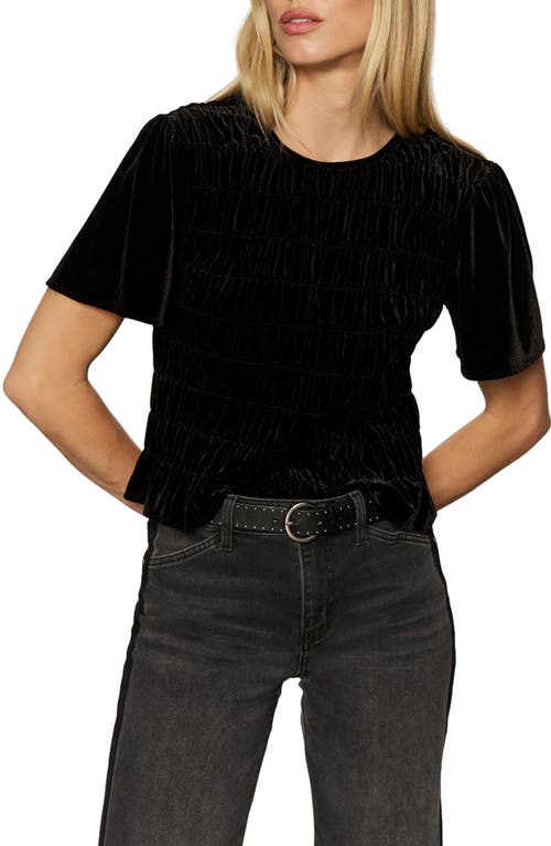 SANCTUARY SANCTUARY WE BELONG TOGETHER VELVET TOP