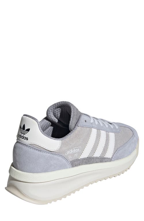 Adidas Originals Adidas Sl 72 Rtn Sneaker In Grey/crystal White/off White