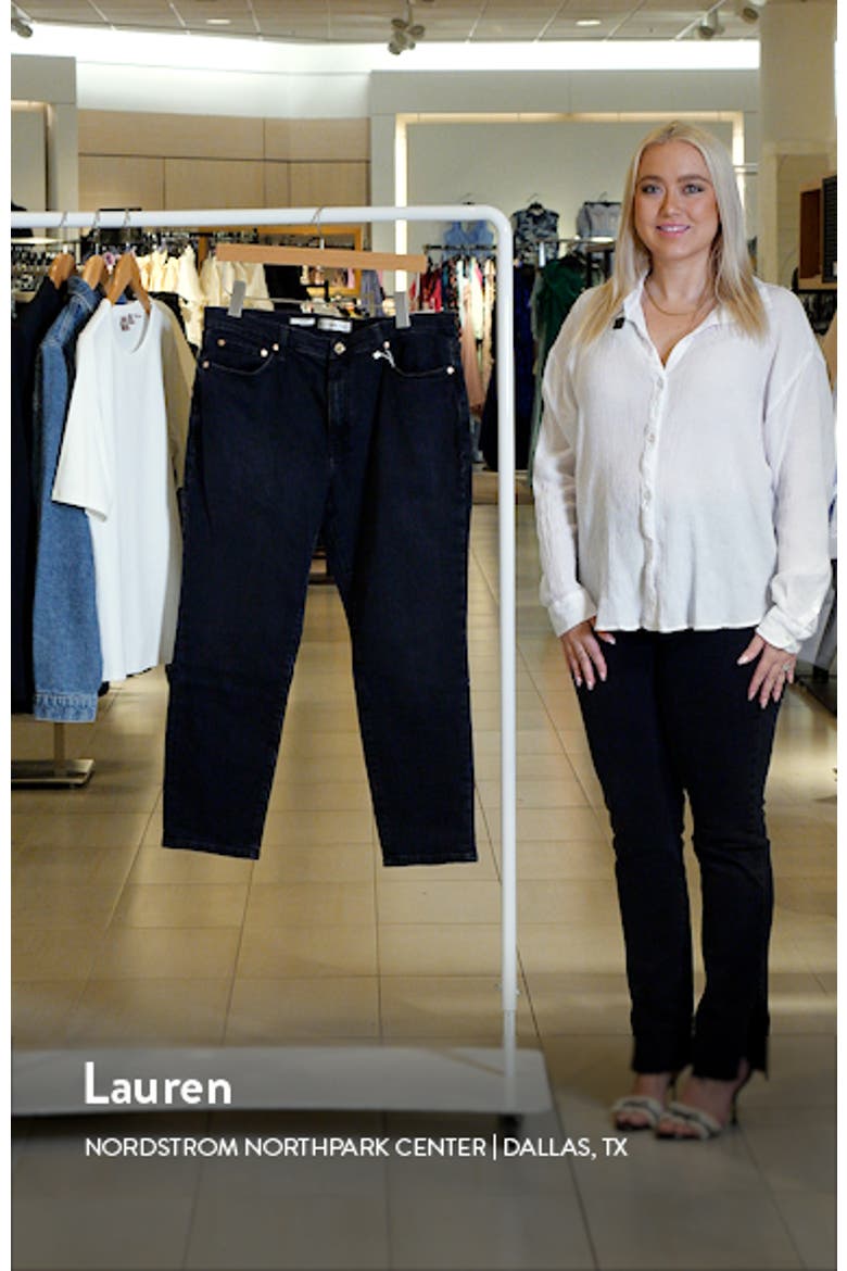 Slim Fit Crop Jeans video