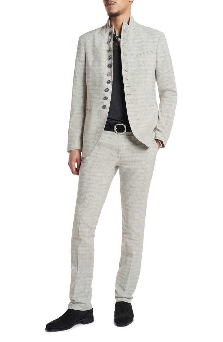 John Varvatos Slim Fit Linen Blend Jacket, Alternate, color, 