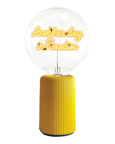 Another Day in Paradise Portable Table Lamp