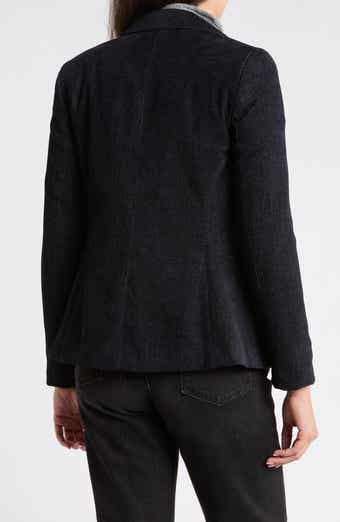 Chenille Double Breasted Blazer