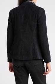 MAX STUDIO Chenille Double Breasted Blazer