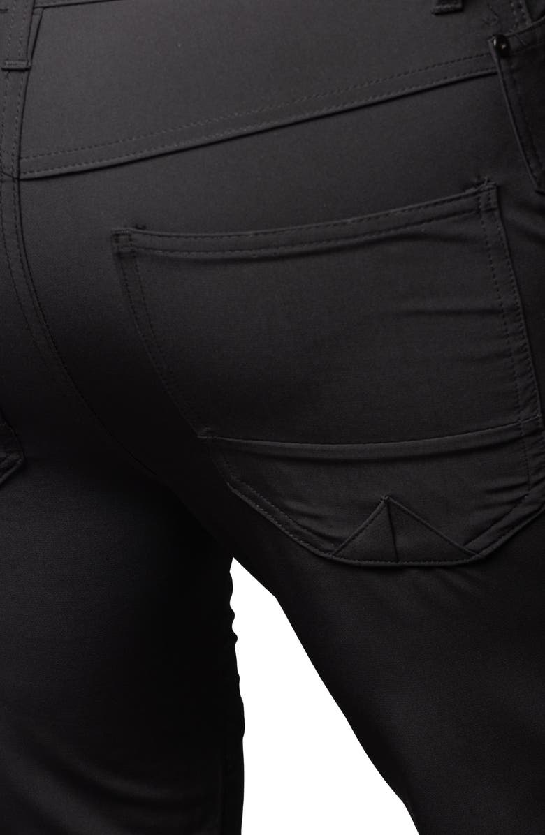 Spring + Mercer Stretch Cargo Pants, Alternate, color, Black