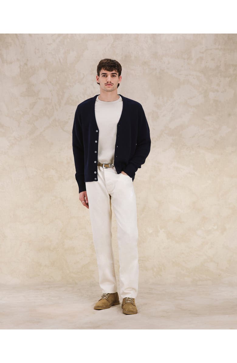 Fortela Alfa Cashmere Cardigan, Alternate, color, Navy Blue