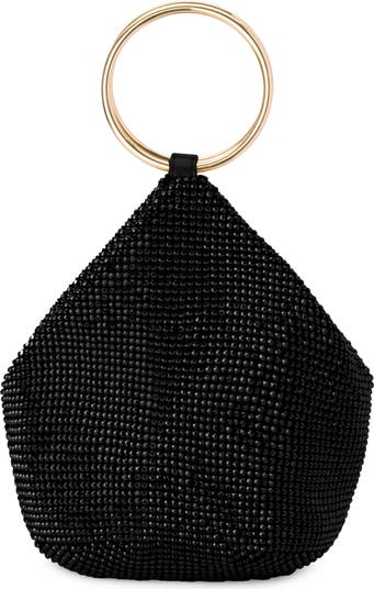 Olga Berg Ellie Crystal Mesh Bag | Nordstrom