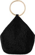 Olga Berg Ellie Crystal Mesh Bag