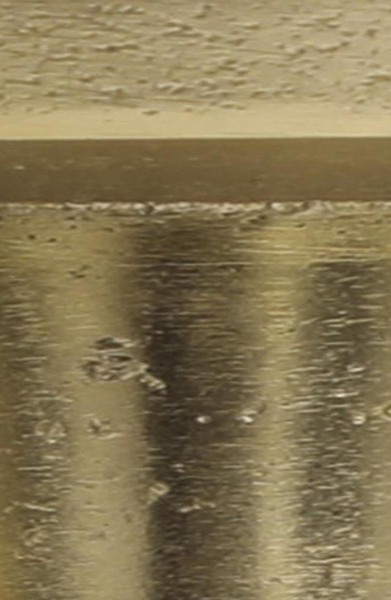 VIVIAN LUNE HOME Set of 3 Modern Candleholders, Alternate, color, Gold