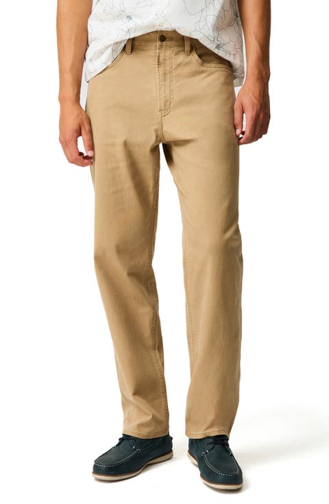 Selwyn Straight Leg Jeans (Saddle)