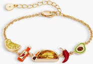 Alex and Ani Taco Inline Charm Bracelet