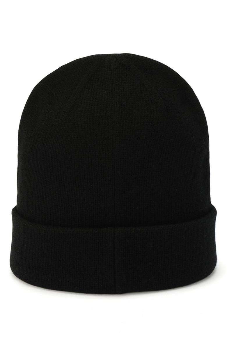 Kate Spade New York All Bark Wool Beanie, Alternate, color, Black