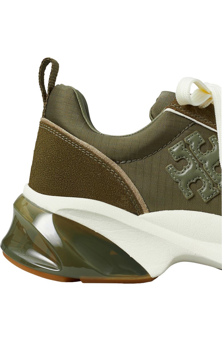 Tory Burch Good Luck Bubble Trainer Sneaker, Alternate, color, Dark Olive / Dark Olive/ Aneto