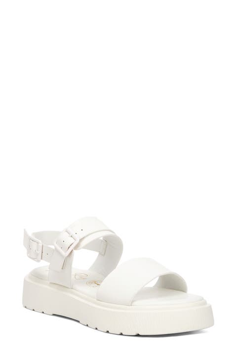 Gladen Faux Leather Platform Sandal