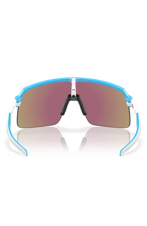 Oakley Sutro Lite 139mm Prizm™ Wrap Shield Sunglasses In Sapphire