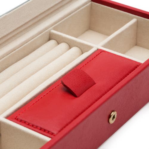 Wolf Palermo Safe Deposit Box In Red