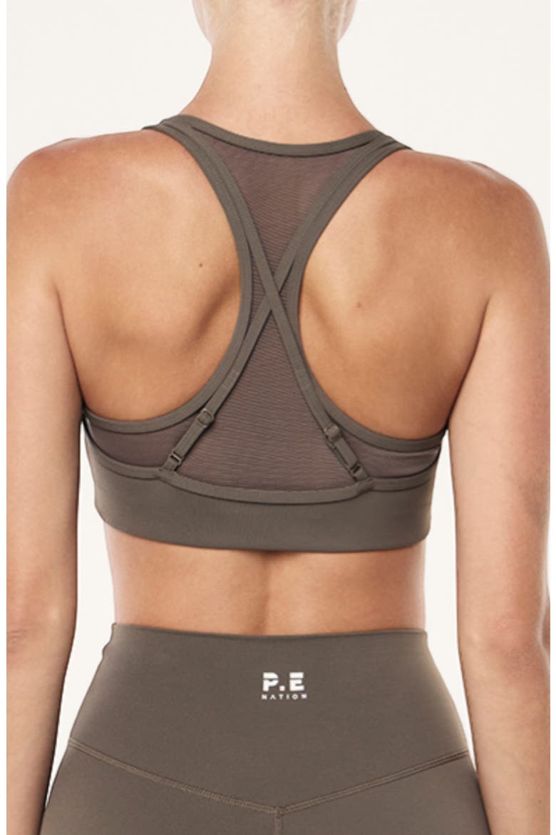 Fusion Sports Bra, Alternate, color, MAJOR BROWN