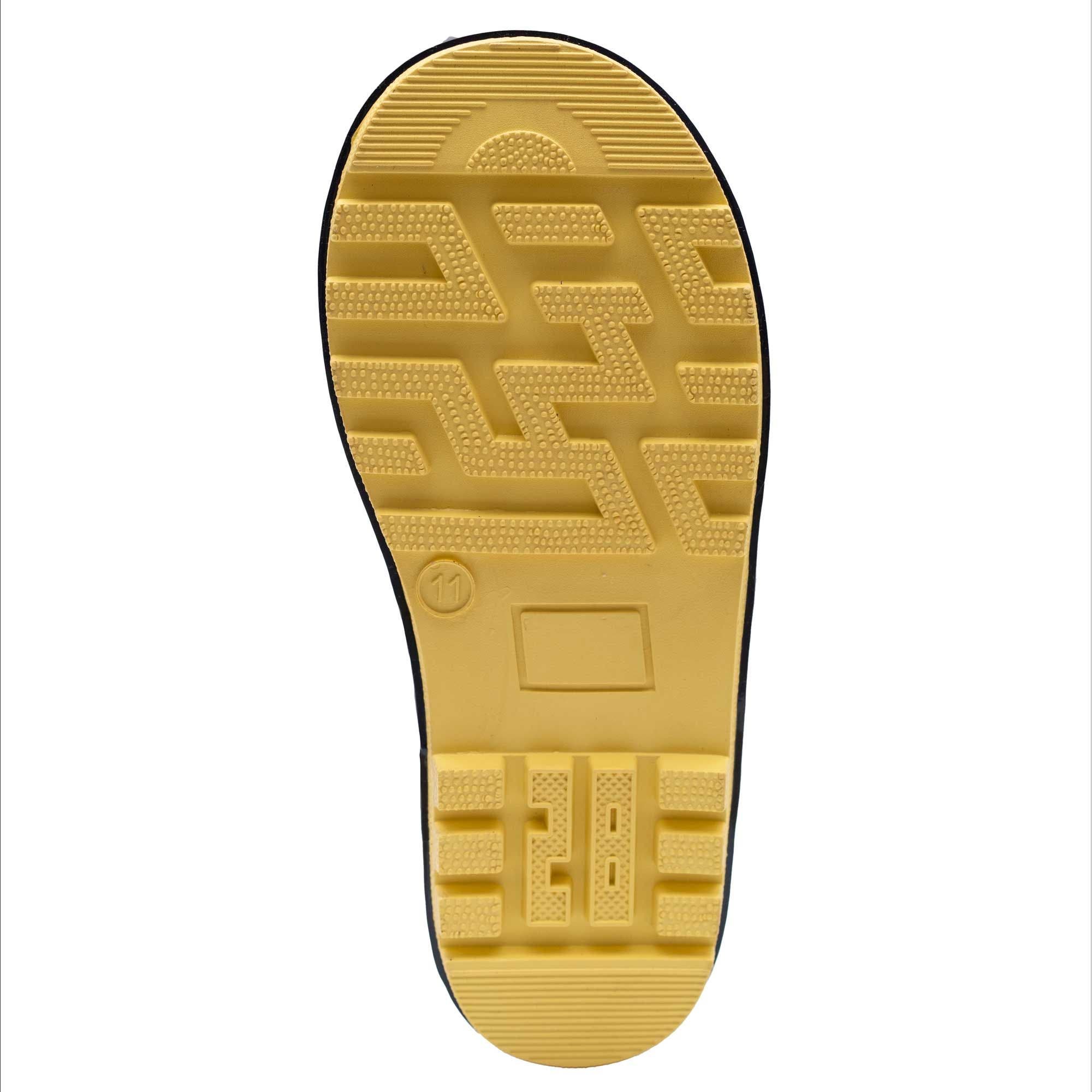 Hudson Baby Comfortable Waterproof Puddle Boots, Alternate, color, Navy Lemons