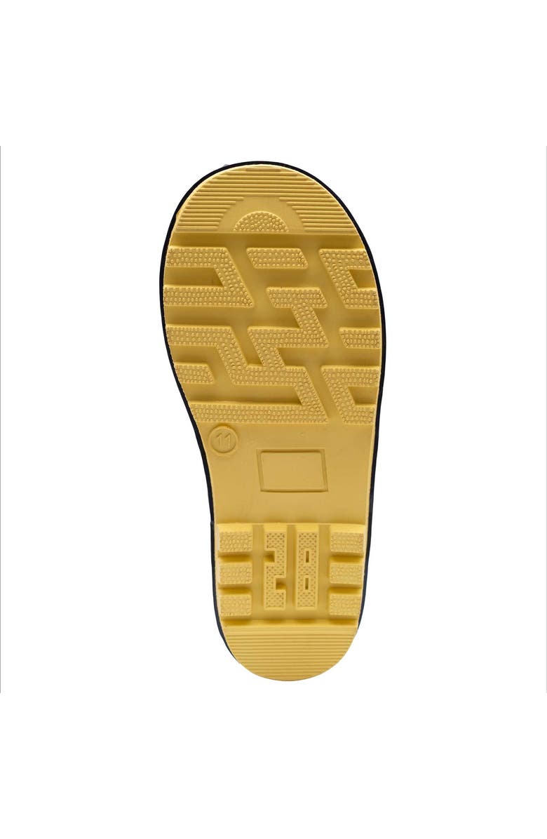 Hudson Baby Comfortable Waterproof Puddle Boots, Alternate, color, Navy Lemons