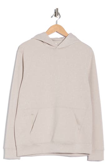 90 Degree By Reflex Printed Keep Moving Scuba Hoodie In Neutral