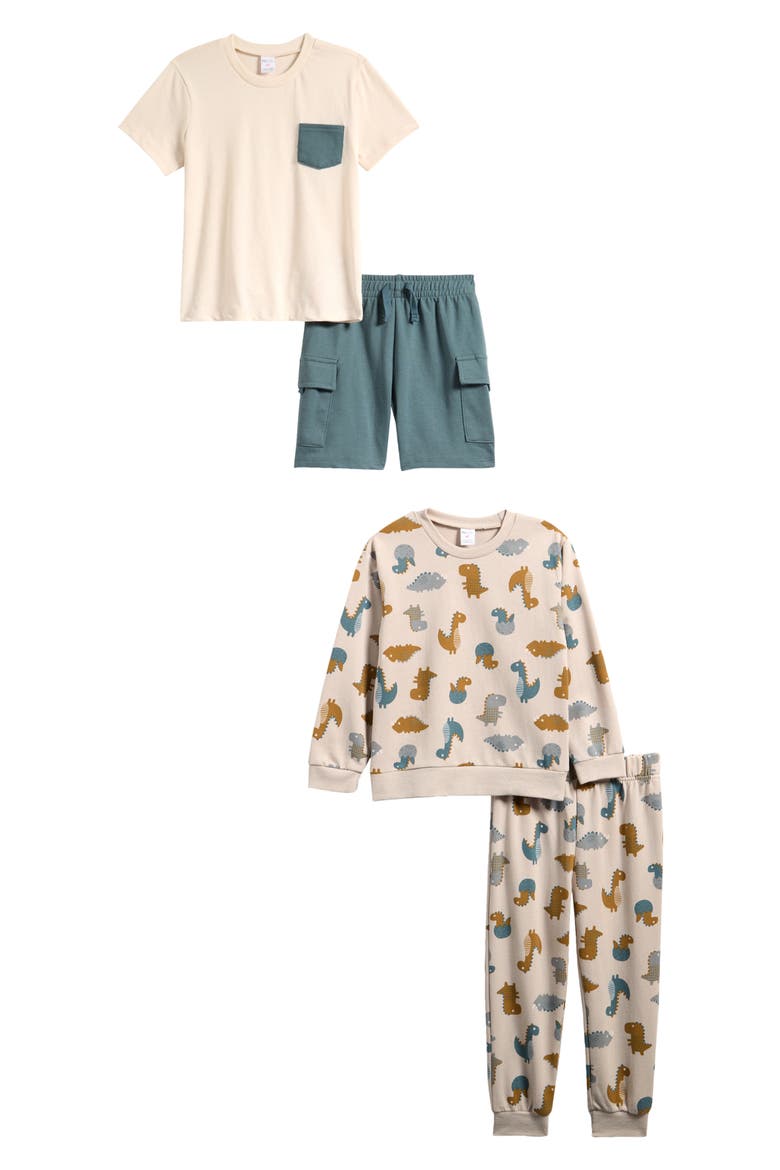 Kids' 4-Piece Mix & Match Set, Main, color, DINOS