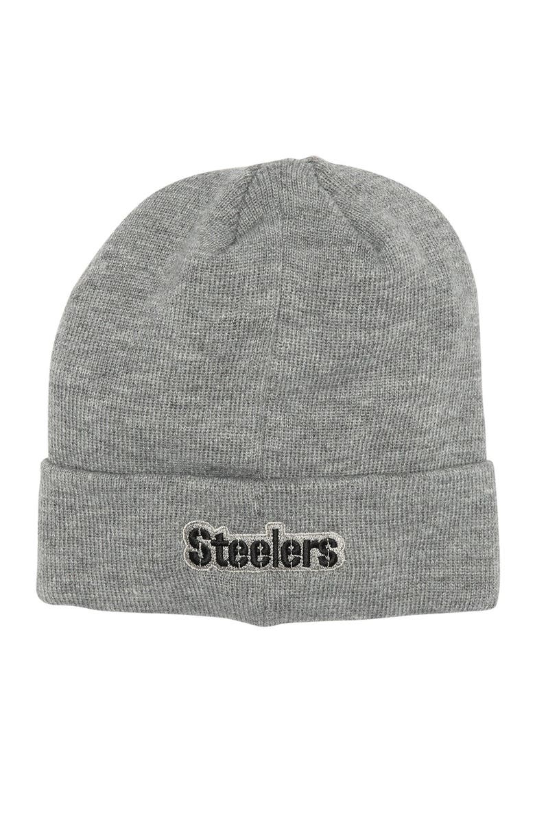 NFL Pittsburgh Steelers Beanie Hat, Alternate, color, 