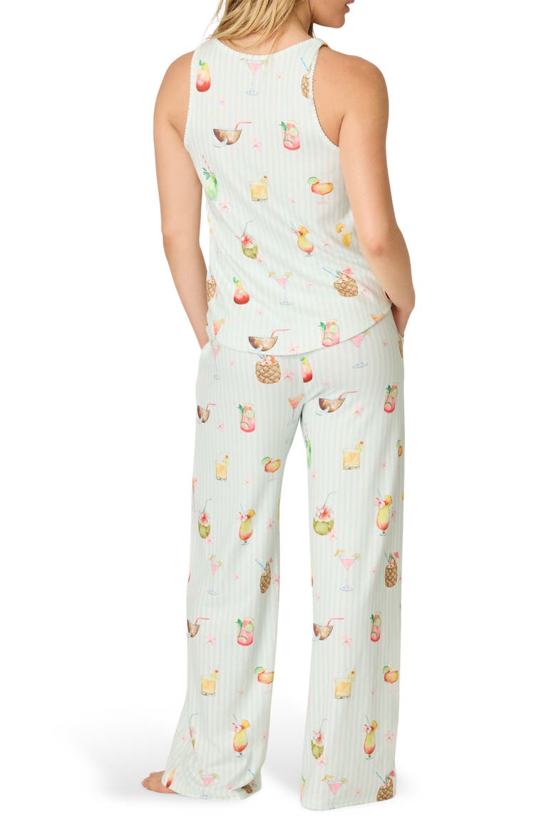 Its 5 Somewhere Pajamas, Alternate, color, LIGHT AQUA