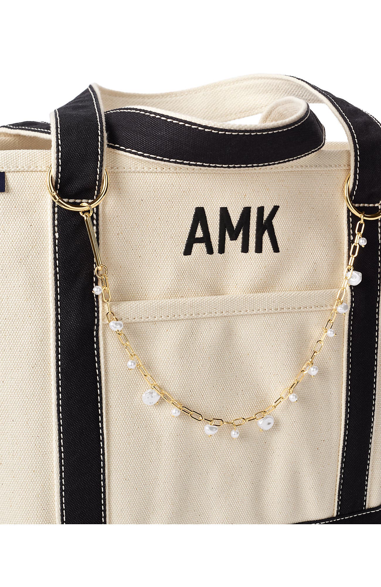 Bag Chain, Alternate, color, Gold/Pearl