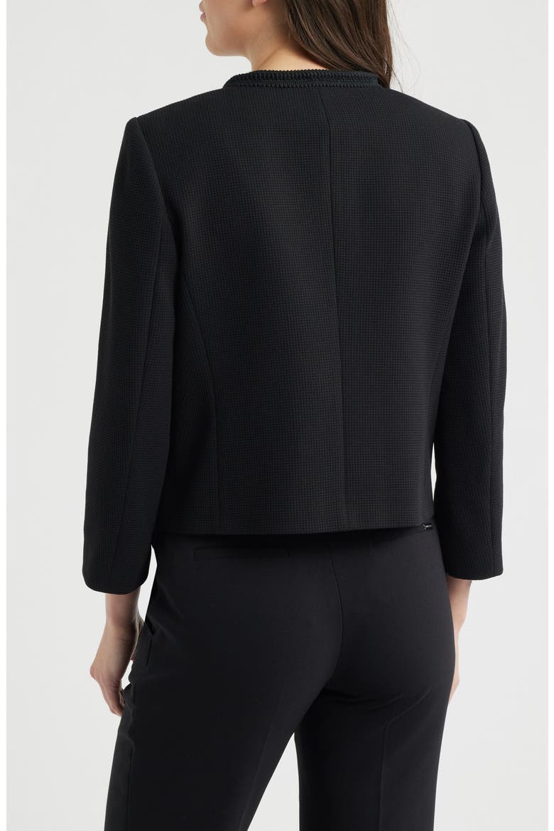 Knit Jacket, Alternate, color, ANNE BLACK
