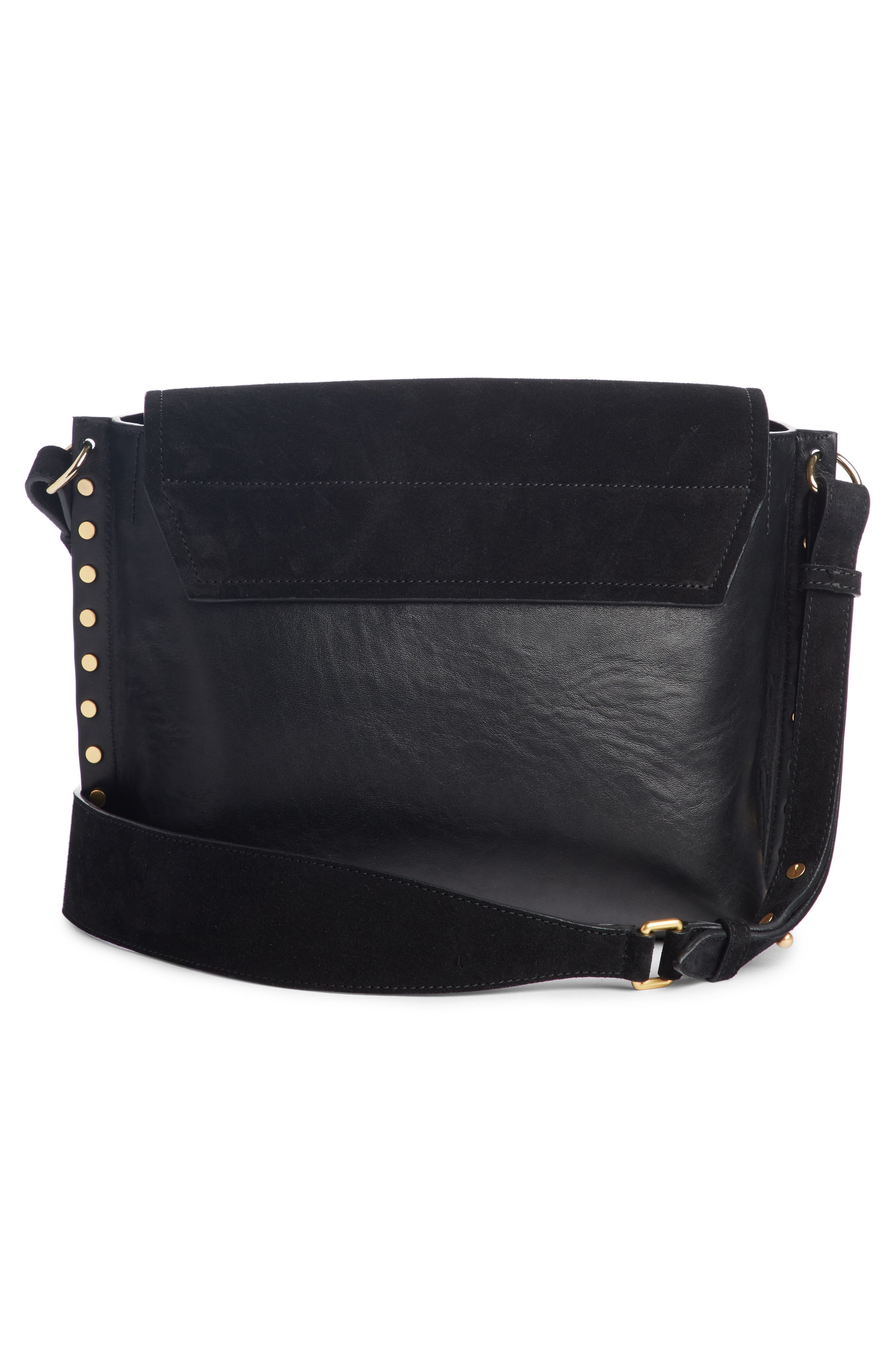 Isabel Marant Asli Leather Crossbody Bag, Alternate, color, 