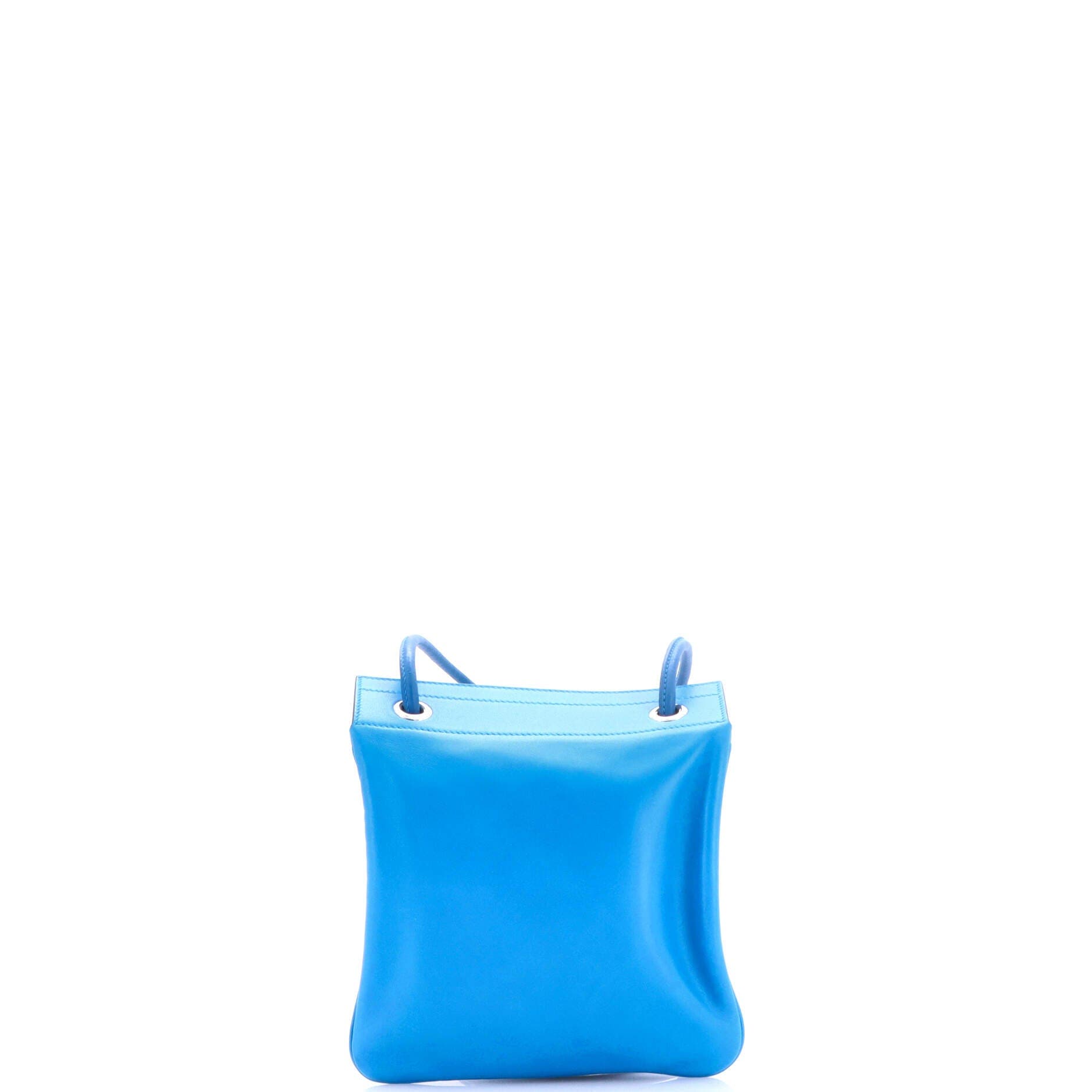 Aline Bag Milo Lambskin and Swift Mini, Alternate, color, Bleu Zanzibar