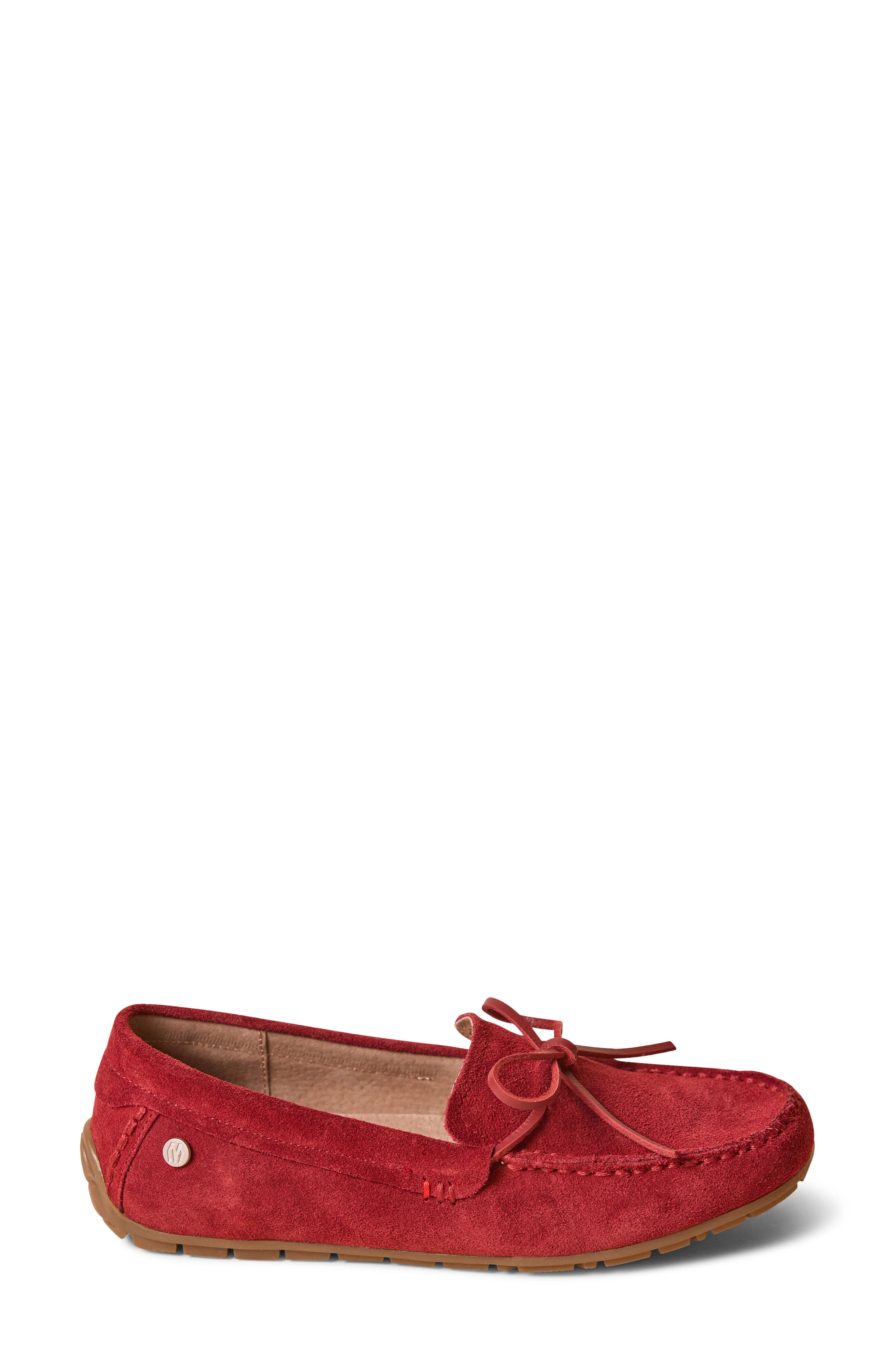 Moc Toe Driving Loafer, Alternate, color, RED