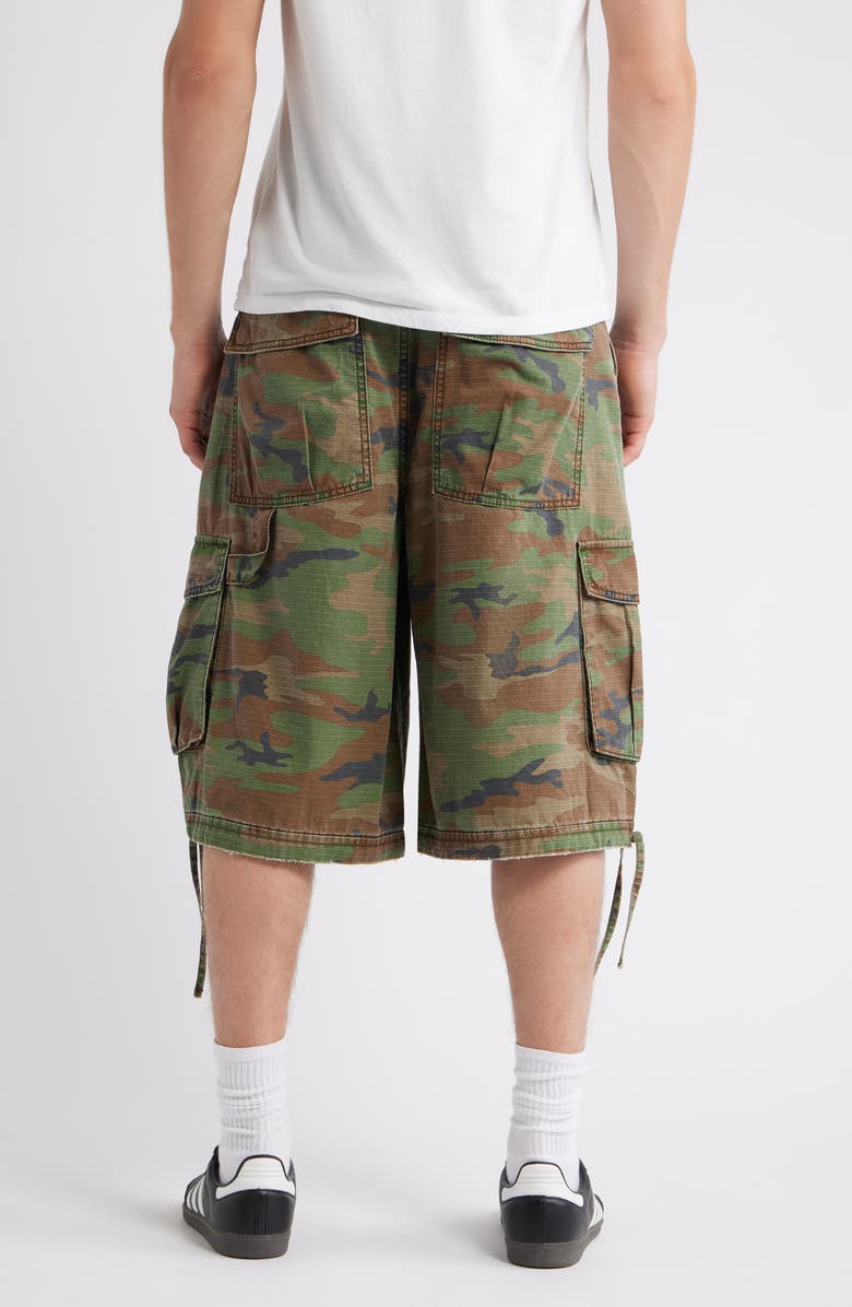 Elwood Baggy Camo Shorts, Alternate, color, Camo