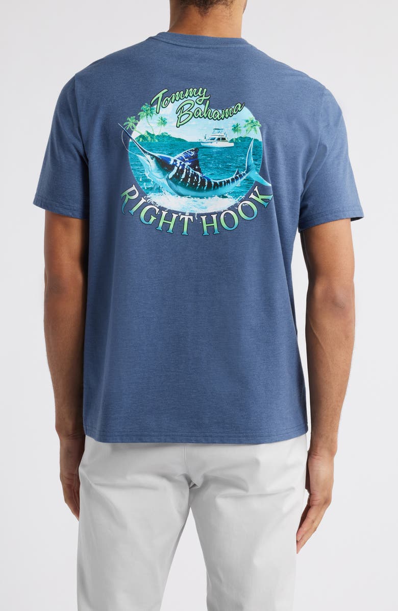 Tommy Bahama Right Hook Cotton Graphic T-Shirt, Alternate, color, 