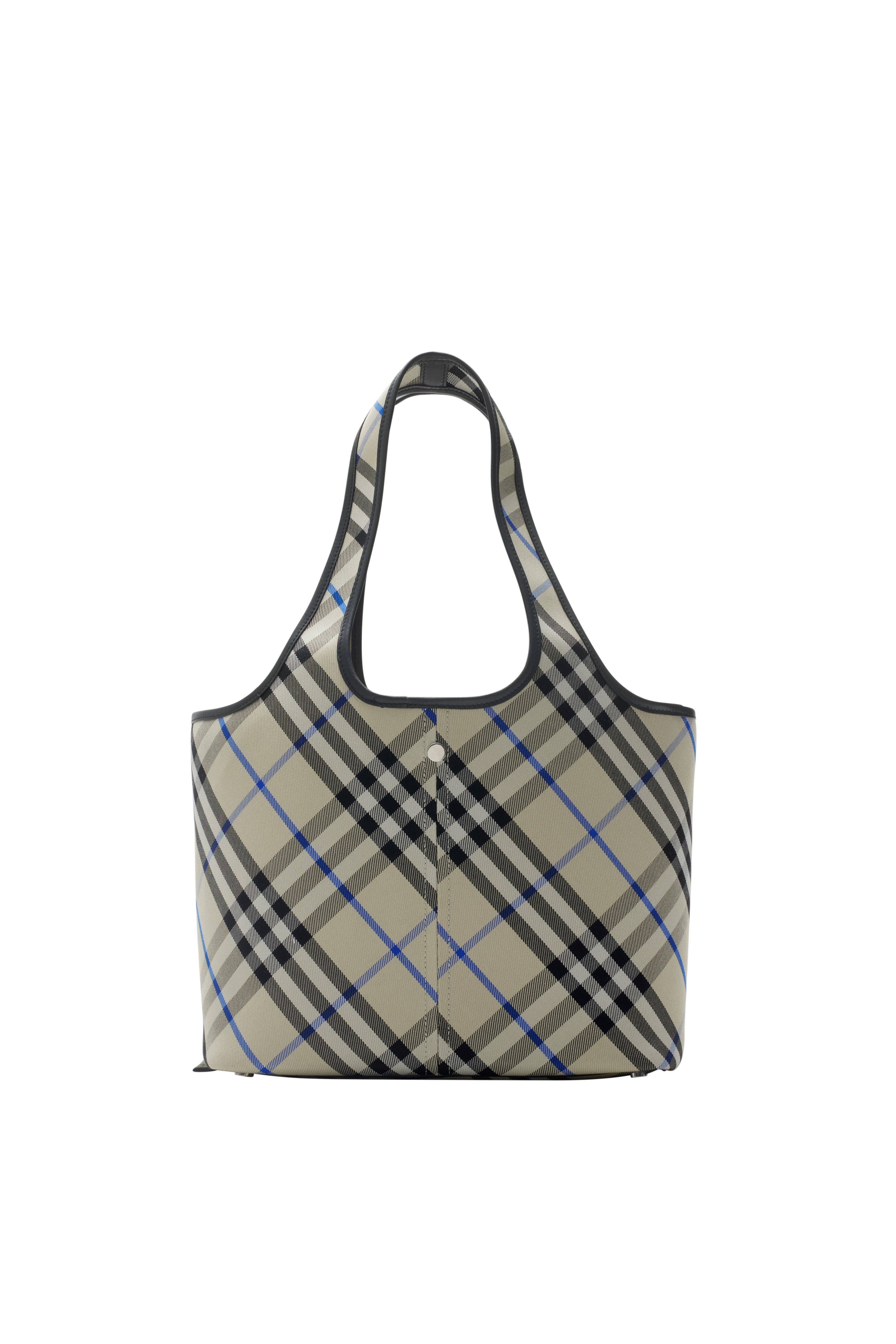 Burberry Small Check Tote, Alternate, color, 