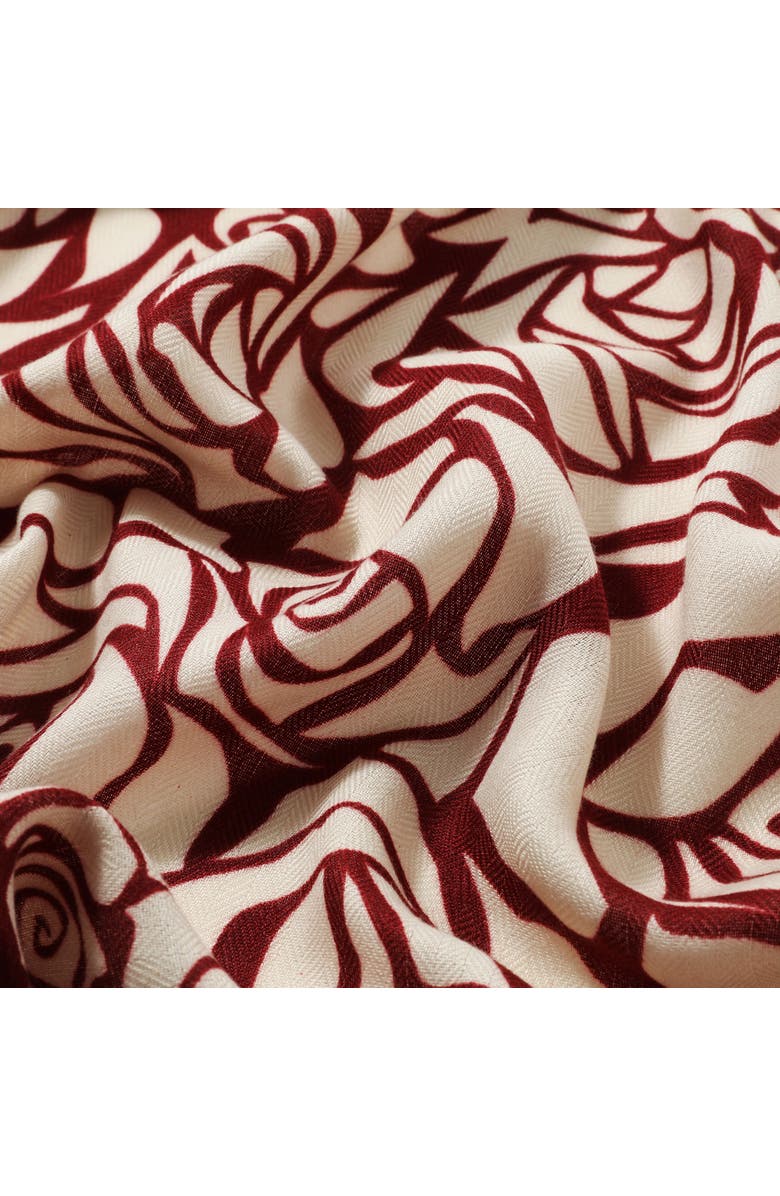 Youzey The Elodie Scarf, Alternate, color, Red/White