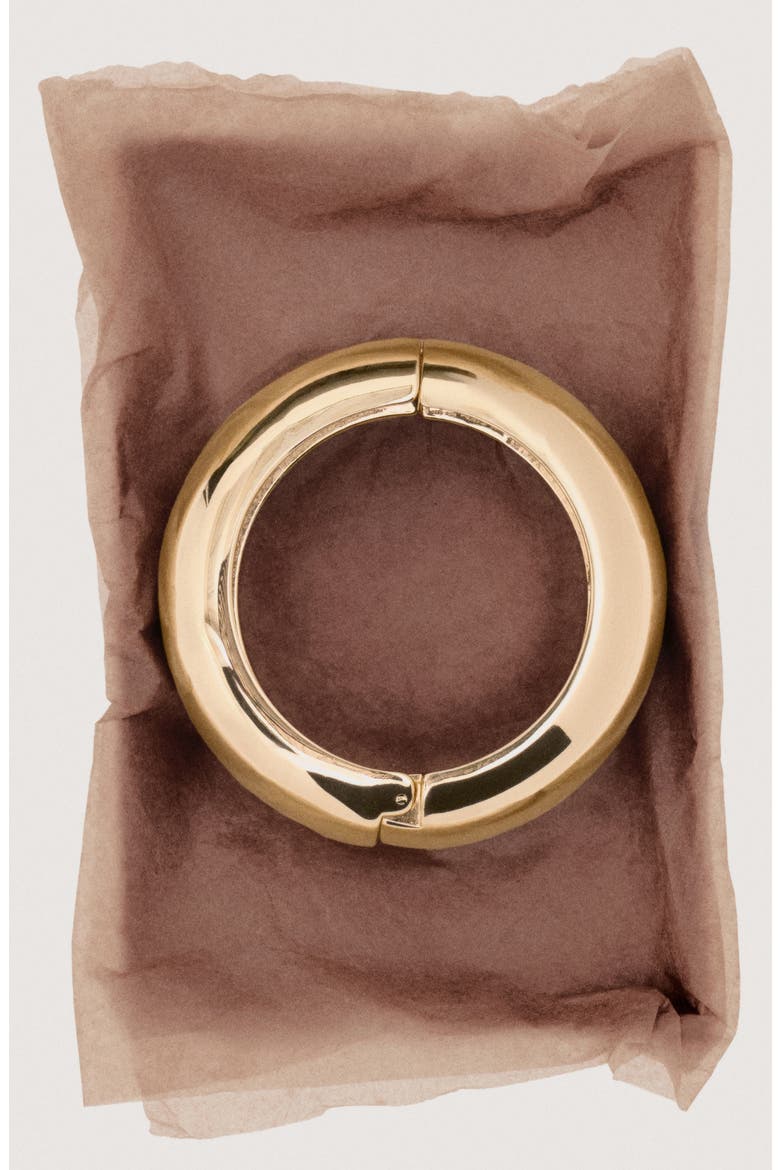 Rigid Volume Bangle, Alternate, color, GOLD