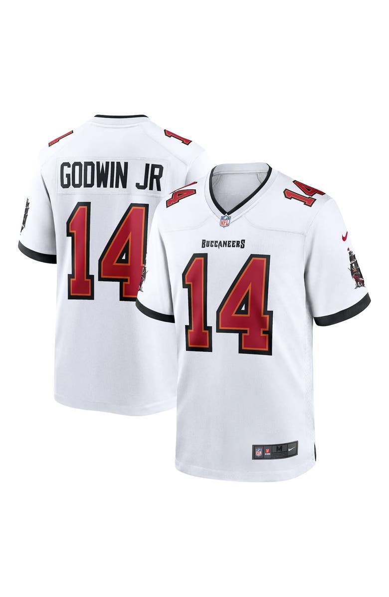 Nike Men's Nike Chris Godwin Jr. White Tampa Bay Buccaneers Game Player Jersey, Alternate, color, White