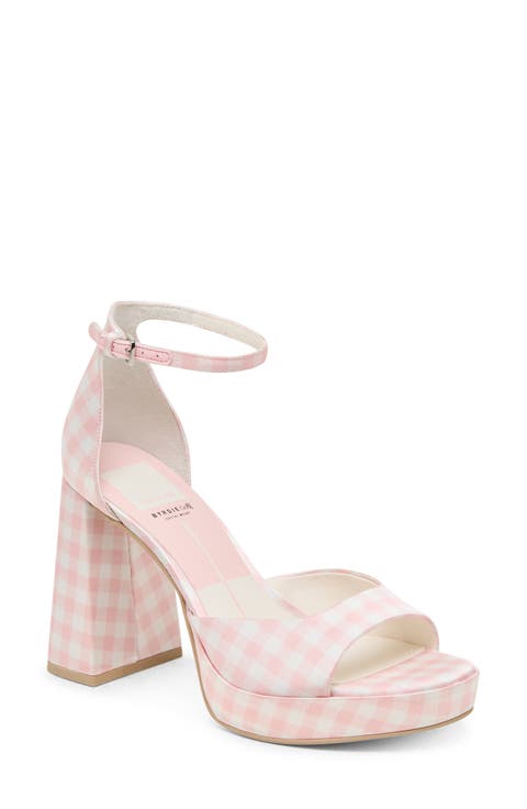 x Byrdie Golf Pandro Ankle Strap Platform Sandal (Women)