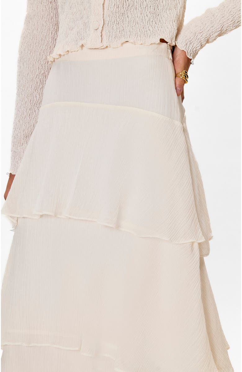 Rebecca Taylor Skye Skirt, Alternate, color, Cream