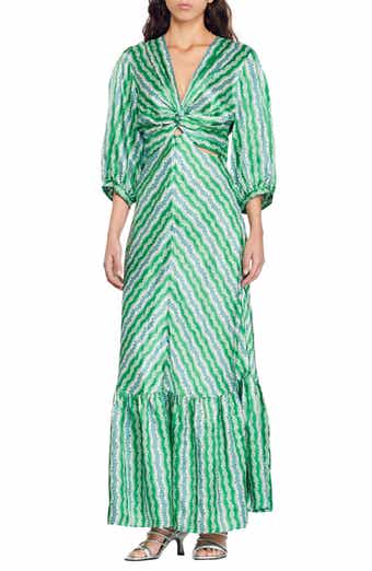 SANDRO Agnetta Maxi Dress