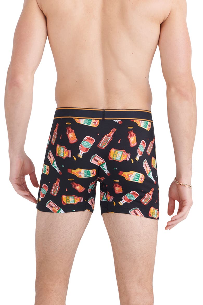Daytripper Comfort Stretch Boxer Briefs, Alternate, color, HOT ONES- BLACK